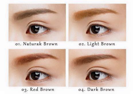 Mascara mày Etude House Color My Brows 04 Natural Brown