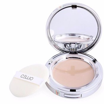 Phấn phủ siêu mịn 2 lõi Cellio Ex Collagen Twoway Cake SPF 30 PA++